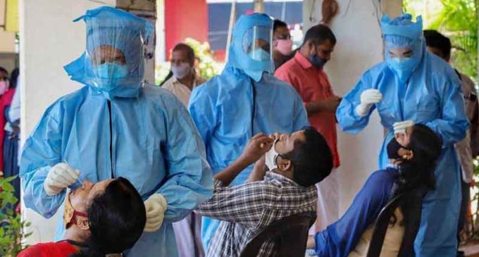 India reports 41,965 new COVID-19 cases, 460 deaths