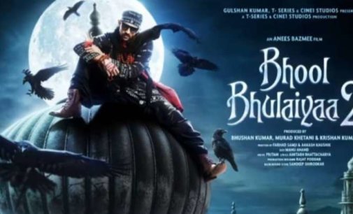 Kartik Aaryan gives scary vibes through new motion poster of ‘Bhool Bhulaiyaa 2’