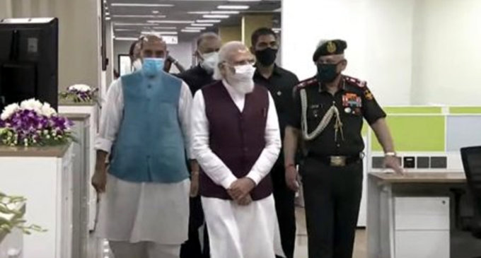 PM Modi inaugurates Defence Offices Complexes in Delhi