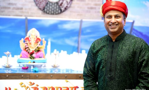 3D printed scale model of Chicago downtown for Ganesh Mahotsav by Ravindra Joshi