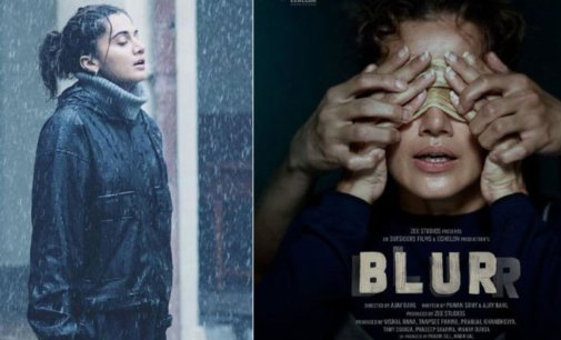 Taapsee Pannu wraps up shooting for ‘Blurr’