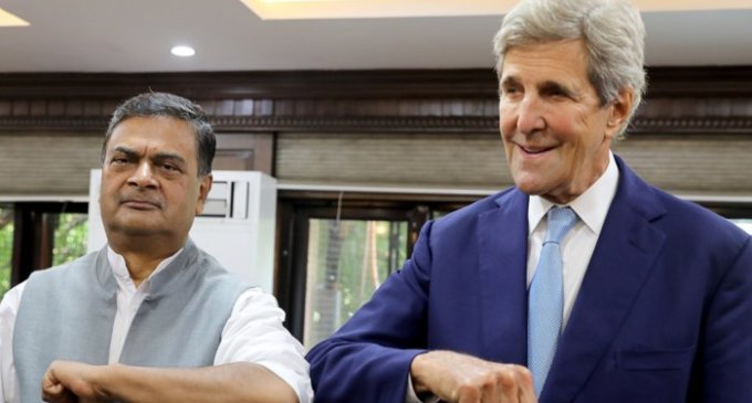 US Special Envoy for Climate meets Union Power Minister in Delhi