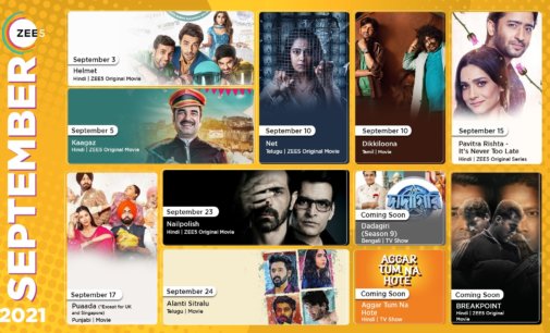 ZEE5 Global to stream Pavitra Rishta – It’s Never Too Late, Puaada, Dikkiloona and more this September
