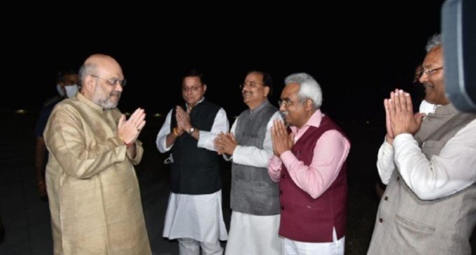 Amit Shah reaches Uttarakhand to take stock of situation following heavy rains