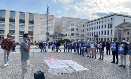 Baloch activists hold anti-Pakistan protest against atrocities in Balochistan
