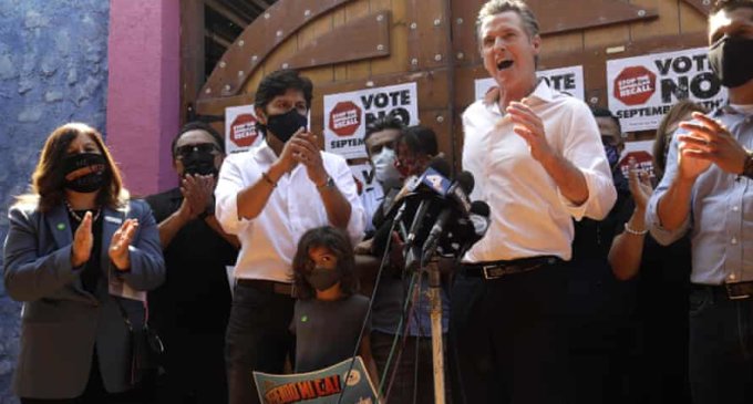 Ethnic Voters’ Decisive Role in California Recall