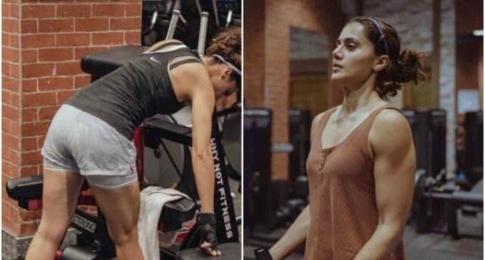 Having strong muscles is not a man’s domain: Taapsee Pannu