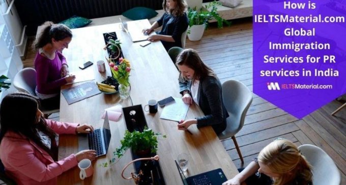 How is IELTSMaterial.com Global Immigration Services for PR services in India?