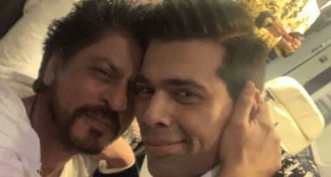 Karan Johar shares all smiles picture with SRK post Aryan Khan’s bail