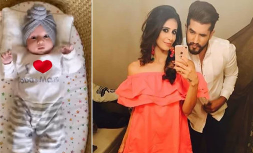 Kishwer Merchant, Suyyash Rai share a glimpse of their baby
