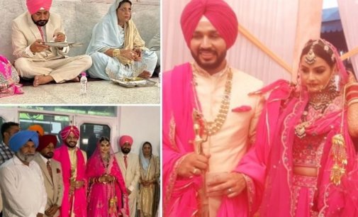 Punjab CM’s son gets married at gurudwara in Mohali