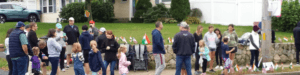 A section of spectators