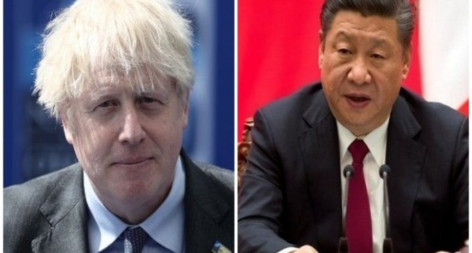 UK PM raises concern about Hong Kong, Xinjiang in phone call with Chinese President Xi