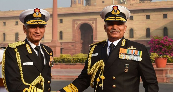 Admiral R Hari Kumar takes over as new Navy chief