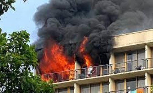Australian woman sets fire in COVID quarantine hotel