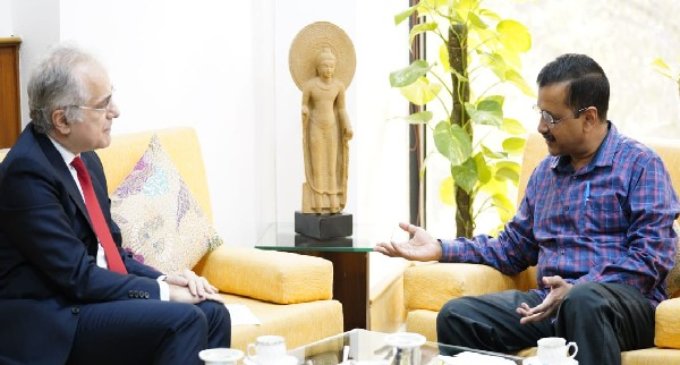 CM Kejriwal meets European Union Ambassador to India, discusses Covid situation in Delhi