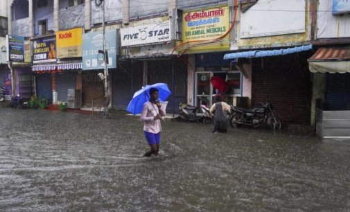 Chennai witnesses heavy rains, some trains suspended