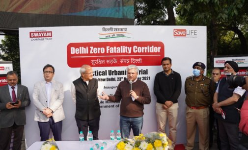 Delhi Transport Minister inaugurates ‘tactical urbanism trials’ to improve road safety