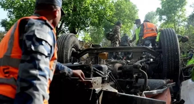 Four Indian nationals killed in Nepal road accident