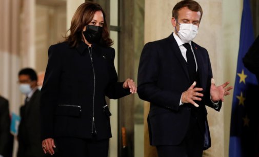 Kamala Harris, Emmanuel Macron agree to establish US-France comprehensive dialogue on space
