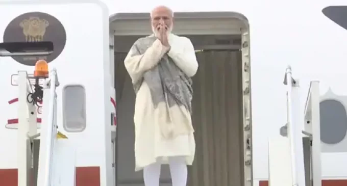 PM Modi reaches Delhi after concluding visit to Italy, UK
