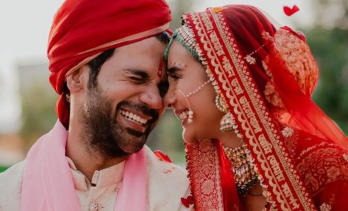 Rajkummar Rao’s wife Patralekhaa’s wedding dupatta had this special message for the groom