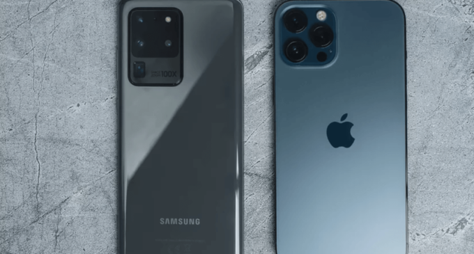 Samsung Electronics is chasing Apple in the US smartphone market
