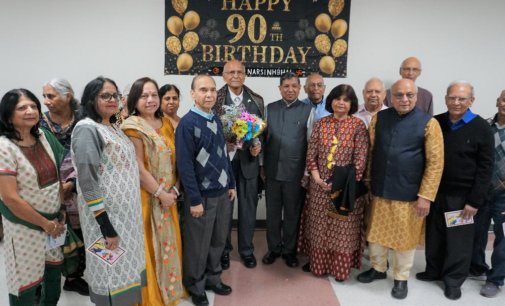 Grand celebration of Diwali and birthdays by Indian Seniors of Chicago