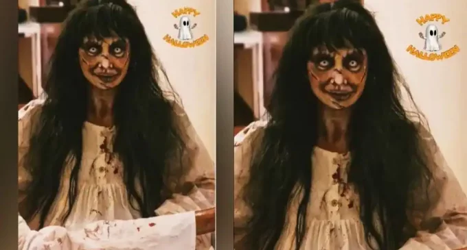 Shilpa Shetty turns zombie bride for Halloween 2021