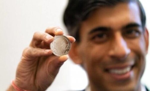UK unveils coin on Mahatma Gandhi to mark Diwali