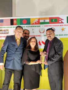 Sabu Syriac awarded Best South Asian Professional 2021