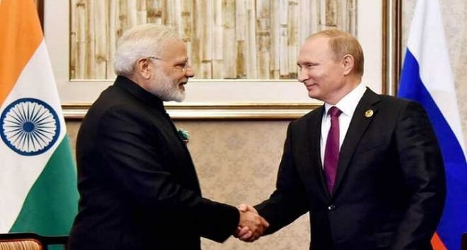 Putin to arrive in India today, to hold 21st annual India-Russia summit with PM Modi