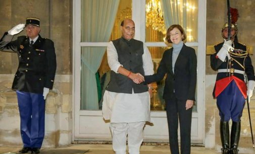 Rajnath Singh to meet French counterpart today for 3rd annual Defence Dialogue