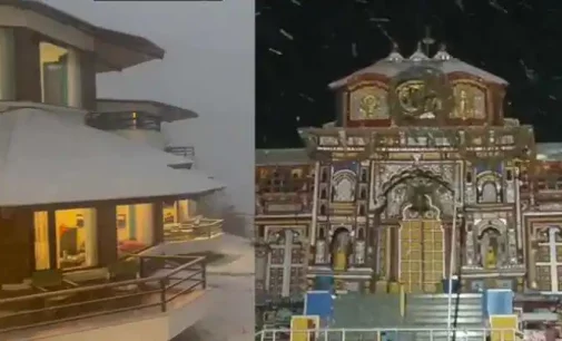 Uttarakhand: Badrinath shrine, hill station Auli receive fresh spell of snowfall