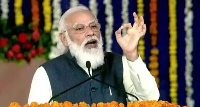 We fought together, defeated oppressive forces: PM Modi on Swarnim Vijay Diwas