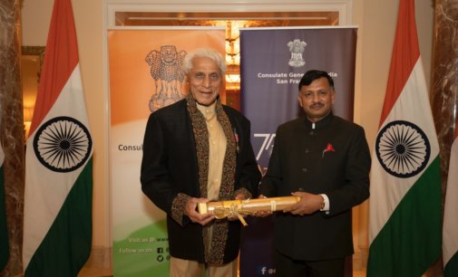Padma Shri Award presented to Dr. Romesh Wadhwani