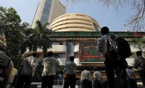 Equity indices open in red, Sensex down by 251 points