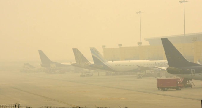 Flight operations at Delhi airport normal despite low visibility