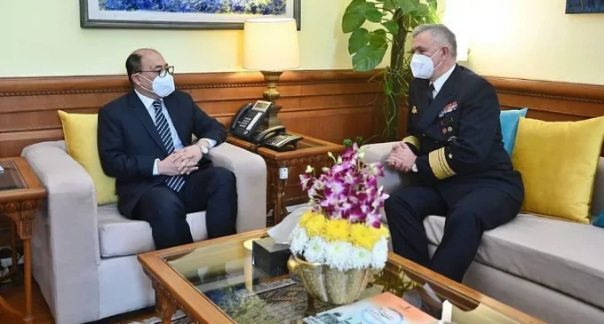 Not scared to say that China acts as an enemy: German Navy Chief