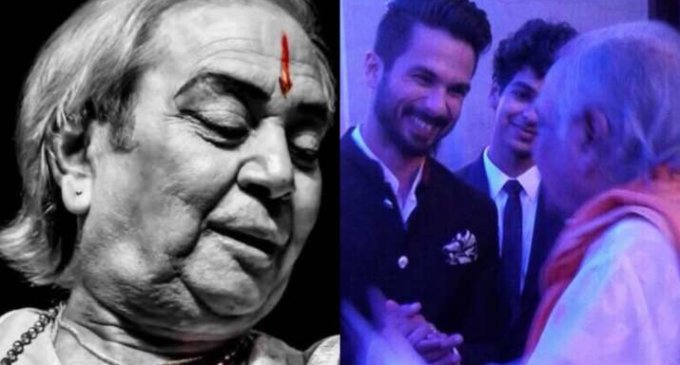 Pandit Birju Maharaj will always be like a father to mom: Shahid Kapoor