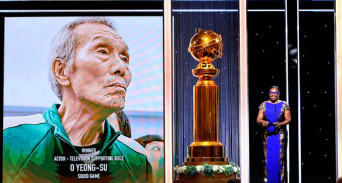 Squid Game’s Oh Young-soo wins Golden Globe best-supporting actor award