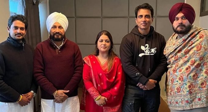Want Channi to become Punjab CM again: Sonu Sood