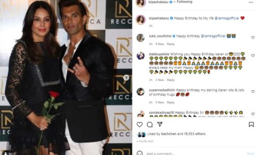 ‘Happy birthday monkey prince,’ writes Bipasha Basu for husband Karan Singh Grover