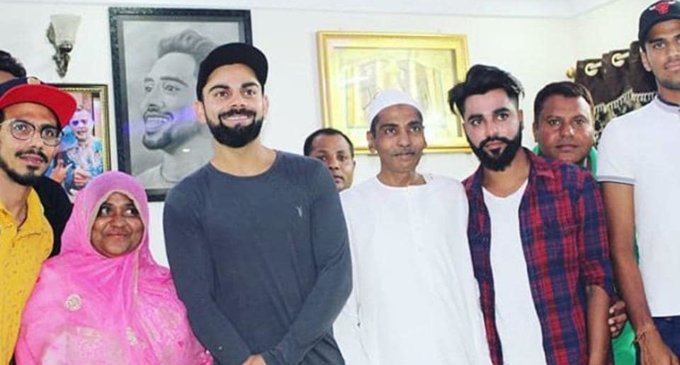 Best surprise of my life: Mohammed Siraj on Virat Kohli coming to his house