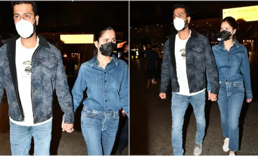 Valentine’s Day 2022: Newlyweds Vicky Kaushal, Katrina Kaif walk hand-in-hand at Mumbai airport