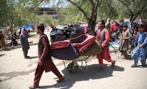 Over a million Afghans flee to Iran as economy collapses