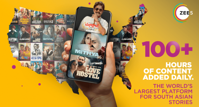 ZEE5 Global surges ahead in the U.S. as the platform of choice for South Asians within just eight months of launch