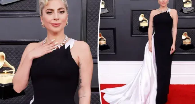 Grammys 2022: Lady Gaga brings back old Hollywood glamour with her red carpet look