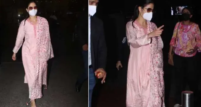 Katrina Kaif sparks pregnancy rumours as she steps out at Mumbai airport