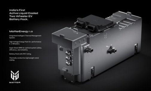 Matter introduces MatterEnergy 1.0, India’s first active liquid-cooled 2 Wheeler EV battery pack